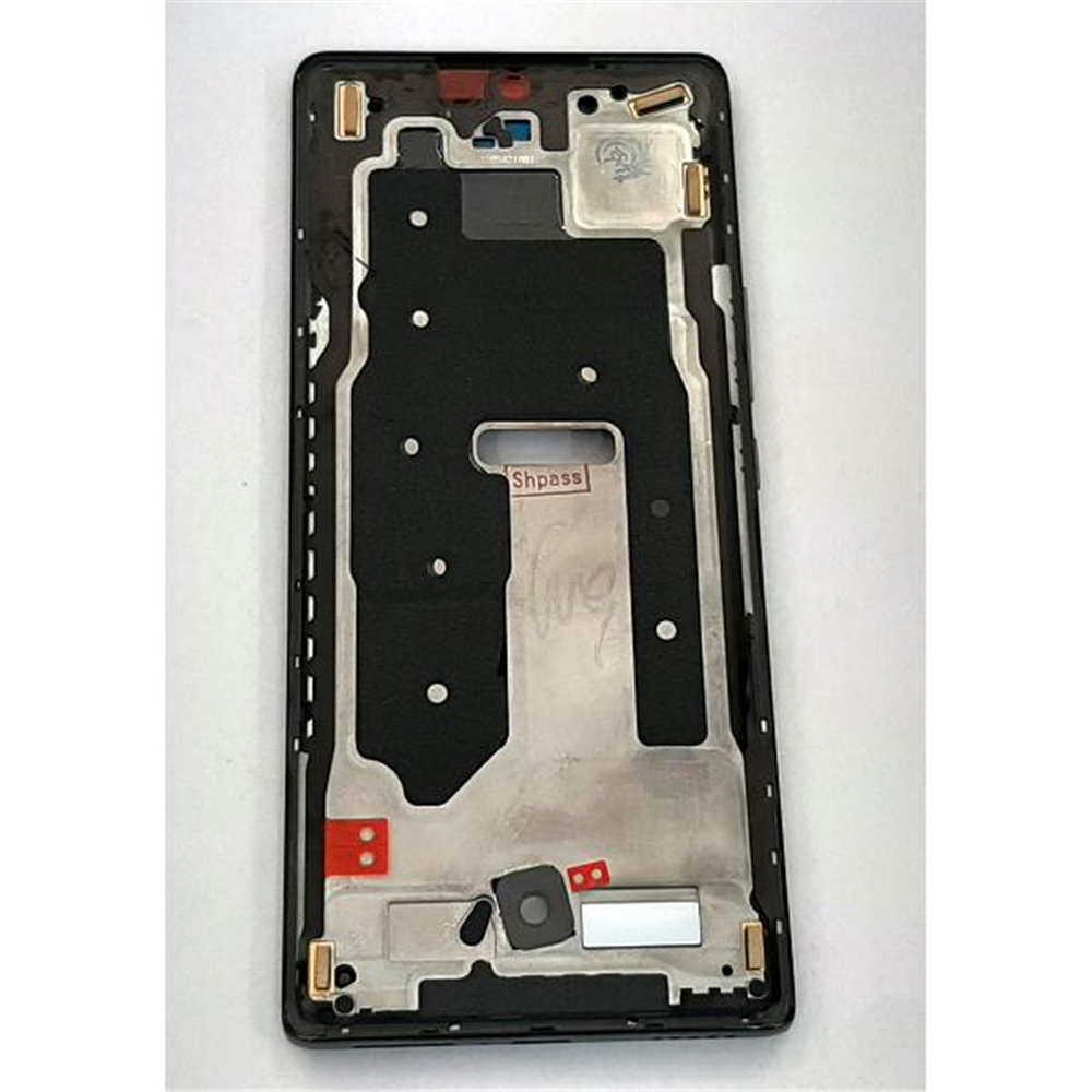 Carcasa central o marco negro para Huawei Honor 70 FNE-AN00 calidad premium