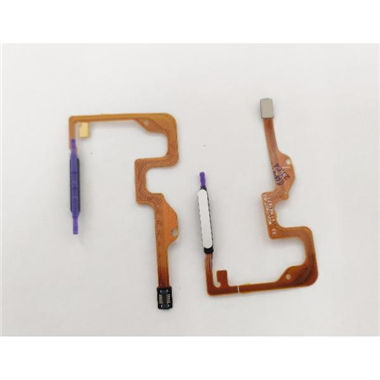 Flex boton home plata para Huawei Honor X7 calidad premium
