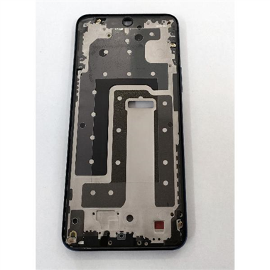 Carcasa central o marco azul para Huawei Honor X8 calidad premium