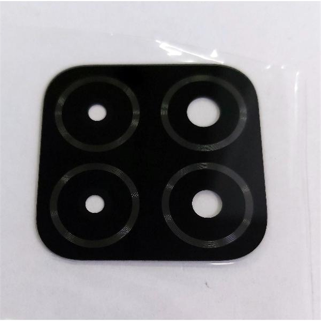 Cristal camara negro para Huawei Honor X8 calidad premium