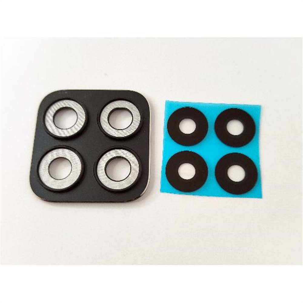 Cristal de camara para Huawei Honor X8B con marco negro calidad premium