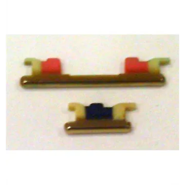 Set 2 botones dorados para Huawei Mate 20 Lite calidad premium