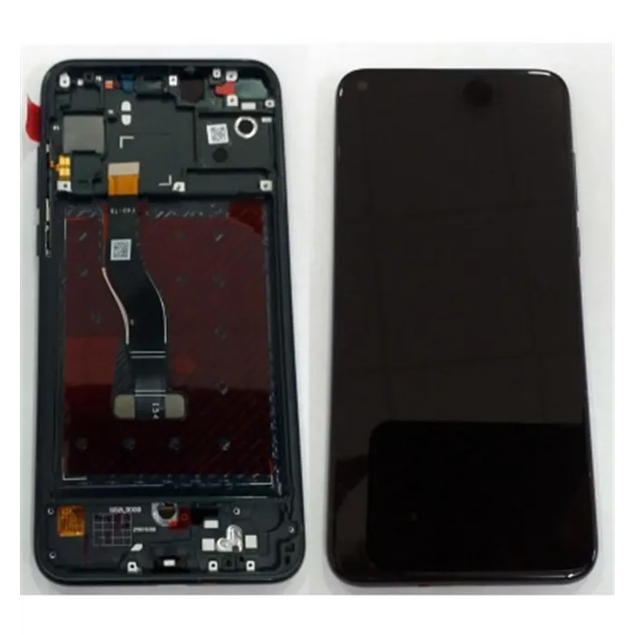 Huawei Nova 4 pantalla lcd + tactil negro + marco negro premium