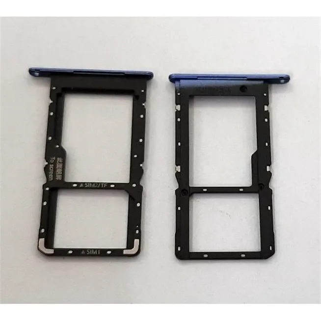 Soporte o bandeja dual sim azul para Huawei Nova Y70 MGA-LX3 calidad premium