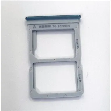 Soporte o bandeja SIM azul claro para Huawei P smart 2020 calidad premium