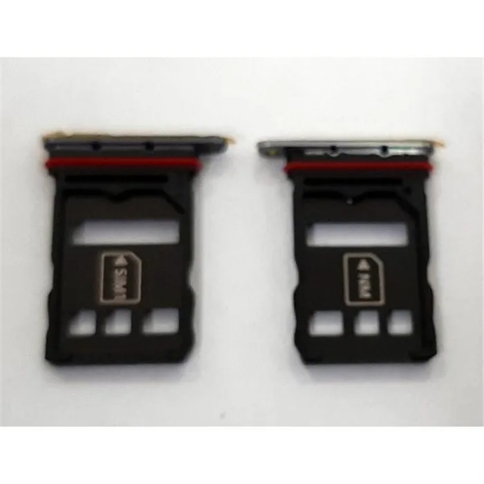 Soporte o bandeja dual sim negra para Huawei P50 calidad premium