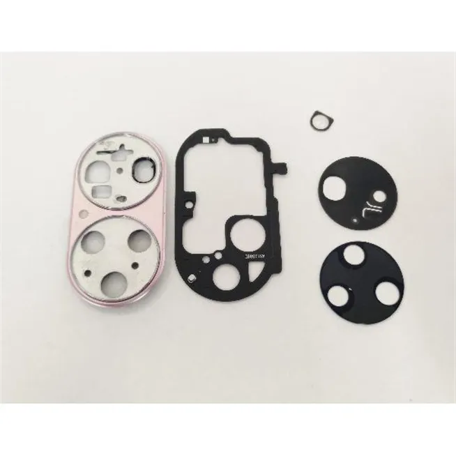 Cubierta camara rosa para Huawei P50 Pro mas cristal camara calidad premium