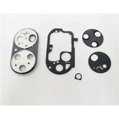 Cubierta camara negra para Huawei P50 Pro mas cristal camara calidad premium