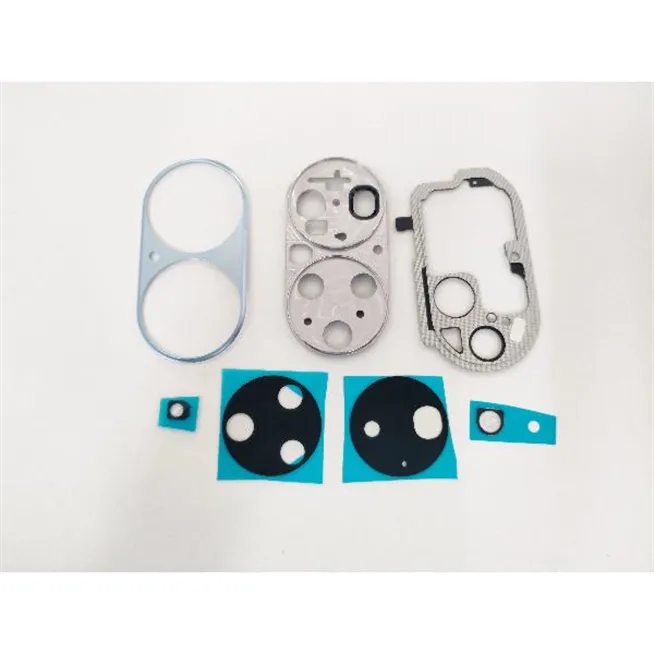 Cubierta camara azul para Huawei P50 Pro mas cristal camara calidad premium