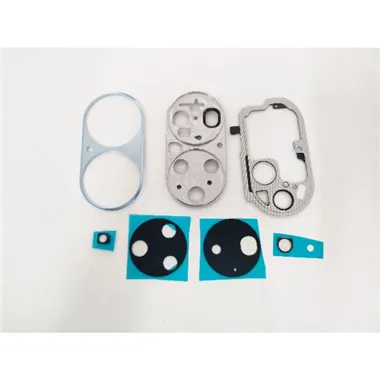 Cubierta camara azul para Huawei P50 Pro mas cristal camara calidad premium