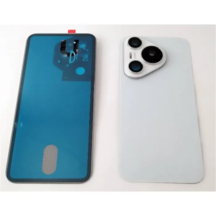 Tapa trasera o tapa bateria blanca para Huawei Pura 70 con lente de camara