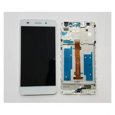 Huawei ascend Y6II Honor Holly 3 pantalla lcd + táctil blanco + marco premium