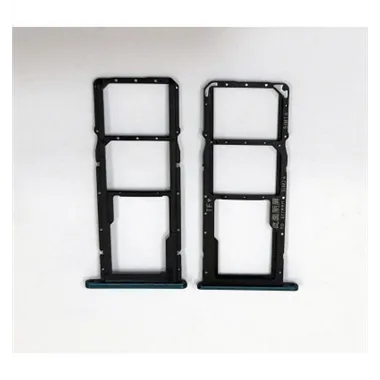 Soporte o bandeja dual sim verde para Huawei Y6P calidad premium