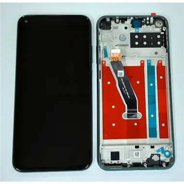 Pantalla lcd para Huawei Y7P mas tactil negro mas marco verde calidad premium