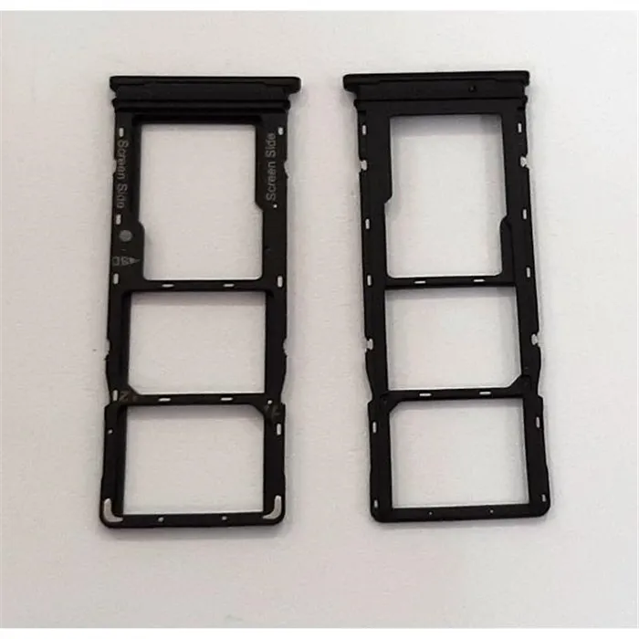 Soporte o bandeja dual sim negra para Infinix Hot 9 Play calidad premium