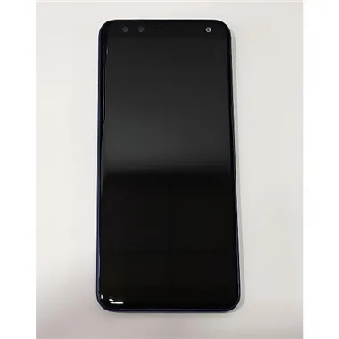 Pantalla LCD para Leagoo S8 mas tactil negro mas marco azul