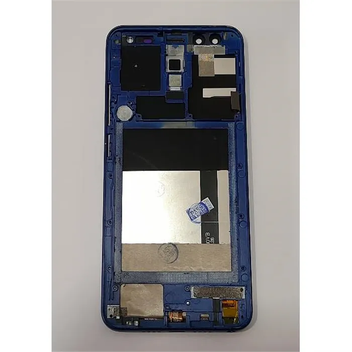 Pantalla LCD para Leagoo S8 mas tactil negro mas marco azul