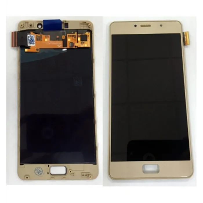Lenovo P2 pantalla lcd + tactil dorado + marco premium