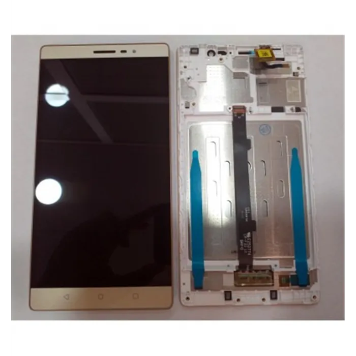Lenovo Phab 2 650N pantalla lcd + tactil dorado + marco dorado