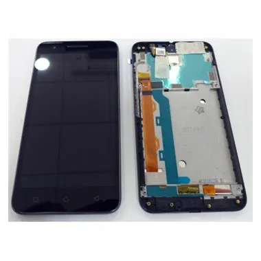 Lenovo Vibe C2 LTE K10A40 pantalla lcd + tactil negro + marco negro premium