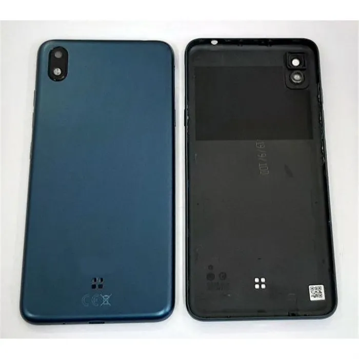 Tapa trasera o tapa bateria azul para LG K20 2020 mas cubierta camara