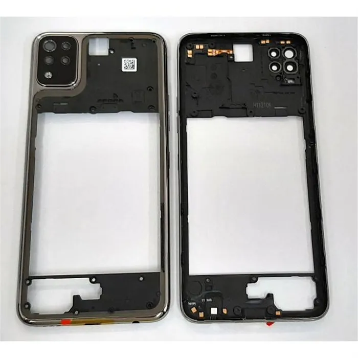 Carcasa central o marco gris para LG K52 LMK520HM LM-K520HM calidad premium