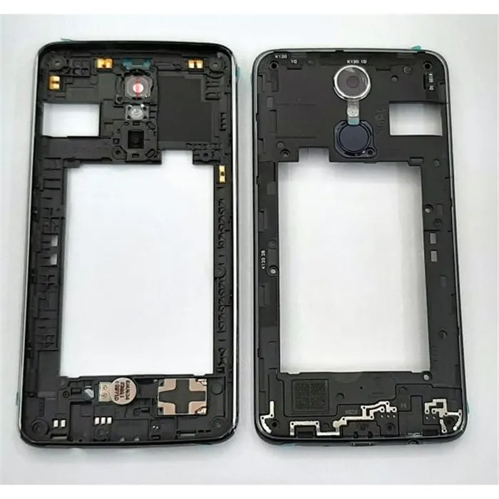 Carcasa trasera o marfo negro para LG K8 2017 X240 X240H calidad premium