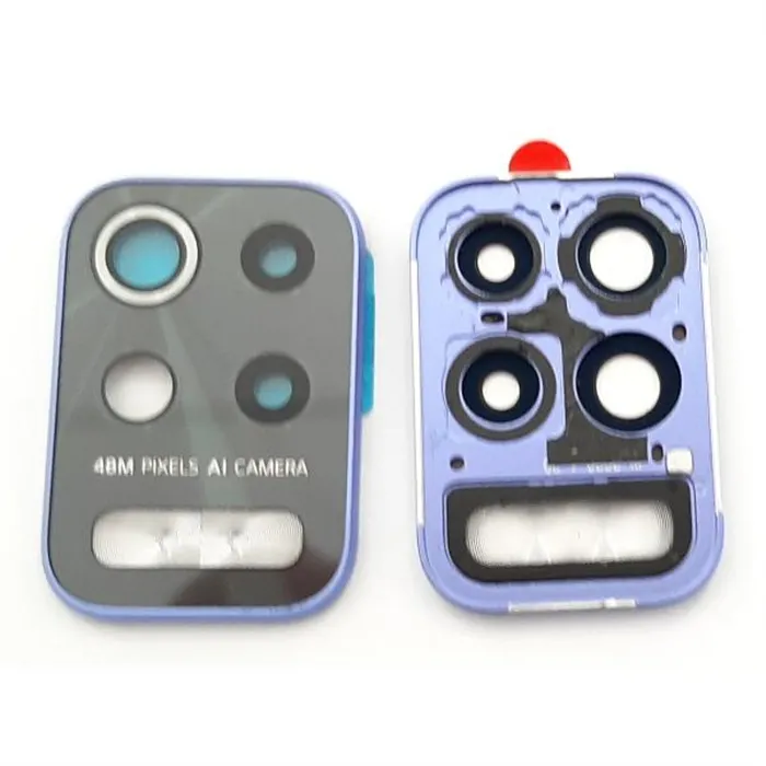 Cubierta camara azul para LG K52 calidad premium