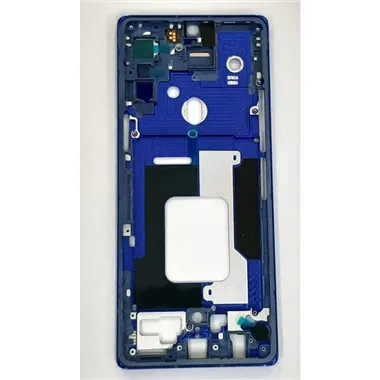 Carcasa central o marco azul para LG Velvet calidad premium