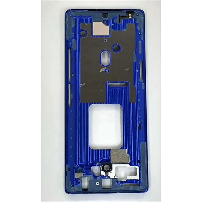 Carcasa central o marco azul para LG Velvet calidad premium