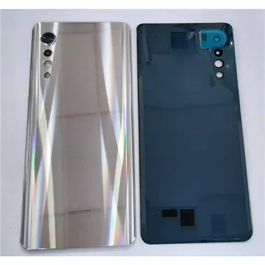 Tapa trasera o tapa bateria plata para LG Velvet 4G 5G mas cubierta camara