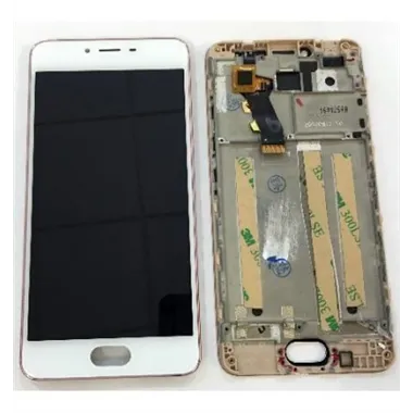 Meizu Meilan 3S m3s pantalla lcd + tactil blanco + marco ros