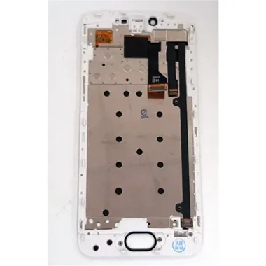 Pantalla lcd para Meizu Pro 6 mas tactil blanco mas marco blanco compatible