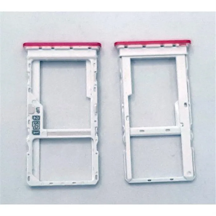 Soporte o bandeja single sim rosa para Motorola Moto G10 calidad premium