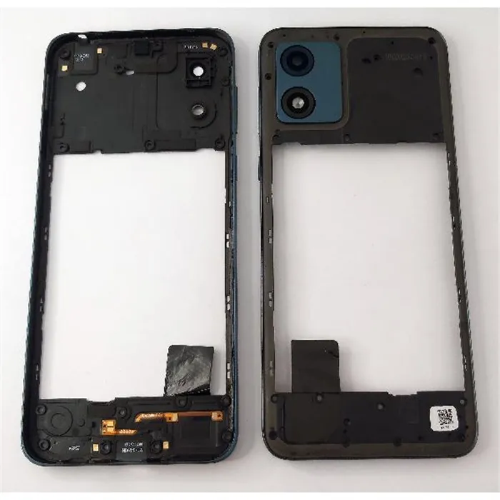 Carcasa o marco frontal azul para Motorola MOTO E13 XT2345 