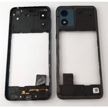 Carcasa o marco frontal azul para Motorola MOTO E13 XT2345 