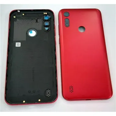 Tapa trasera o tapa bateria roja para Motorola Moto E6I