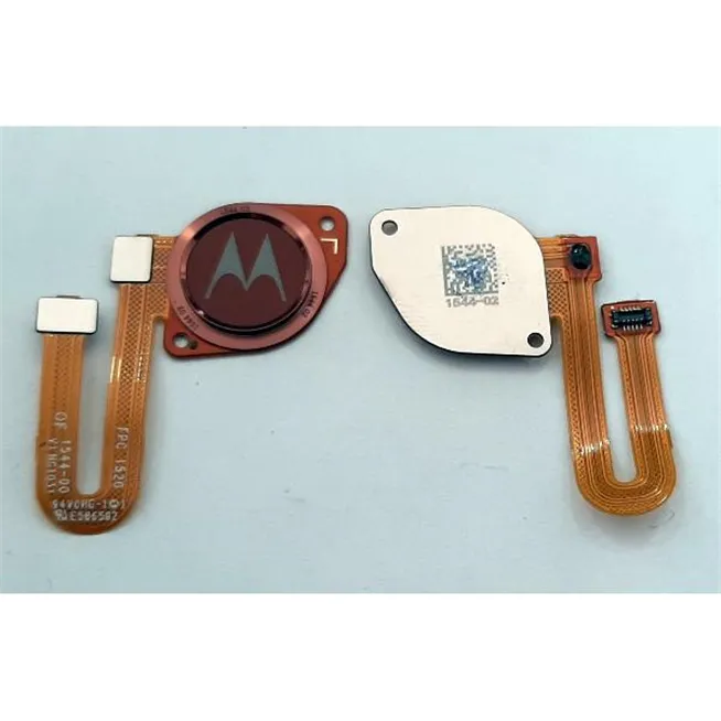Flex boton home naranja para Motorola Moto E7 Plus XT2081 calidad premium