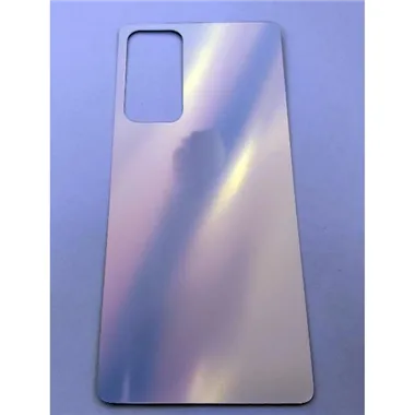 Tapa trasera o tapa bateria plata para Motorola Moto Edge 30 XT2203