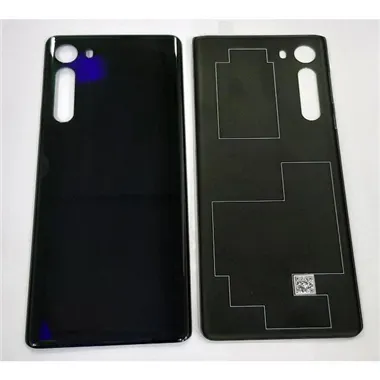 Tapa trasera o tapa bateria negra para Motorola Moto Edge
