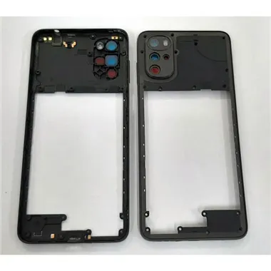 Carcasa central o marco negro para Motorola Moto G22 XT2231 calidad premium