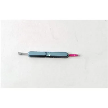 Boton volumen azul claro para Motorola Moto G24 Power calidad premium