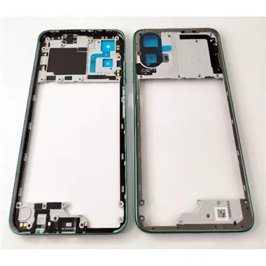 Carcasa o marco central verde para Motorola Moto G35 5G