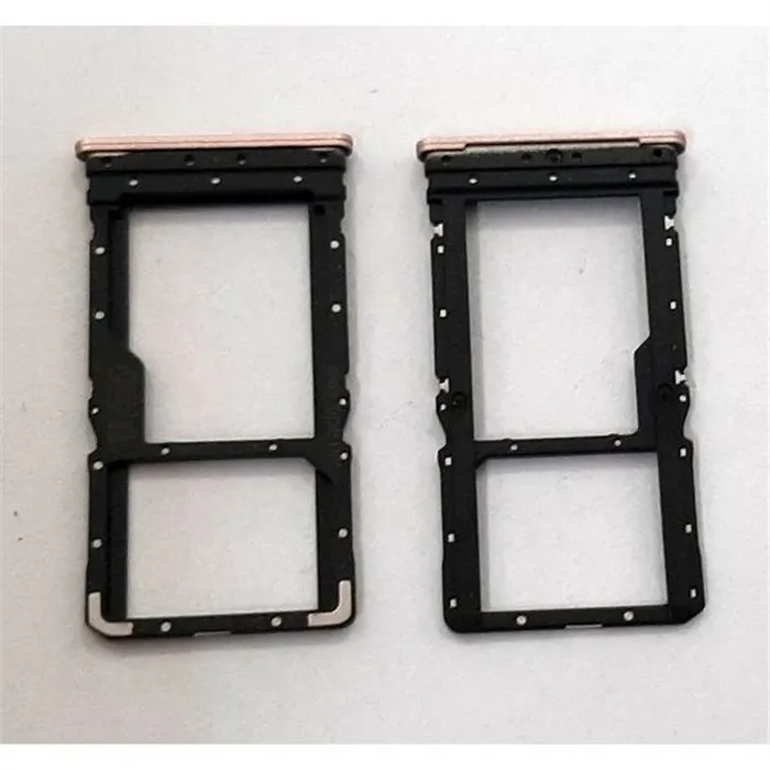 Soporte o bandeja dual sim dorada para Motorola Moto G41 5G calidad premium