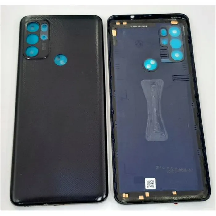 Tapa trasera o tapa bateria azul oscura para Motorola Moto G60S