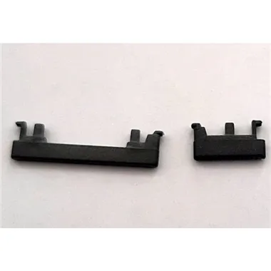 Set 2 botones negros para Motorola Moto G8 Play calidad premium