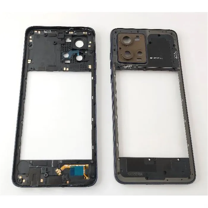 Carcasa trasera o marco negro para Motorola Moto G84 5G calidad premium