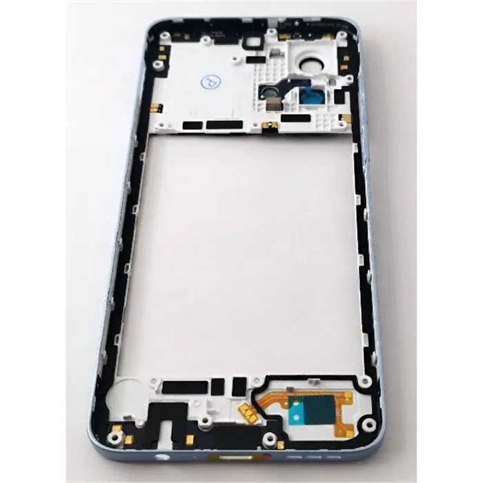 Carcasa o marco central azul claro para Motorola Moto G84 5G 