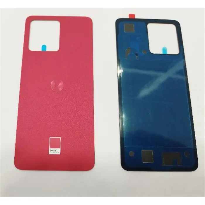 Tapa trasera o tapa batería roja para Motorola Moto G84 5G calidad premium