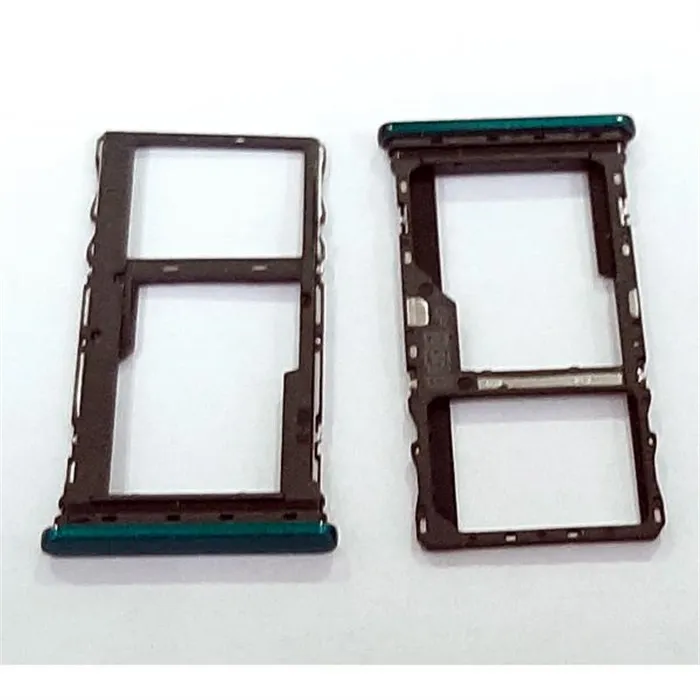 Soporte o bandeja sim verde para Motorola Moto G9 Play calidad premium